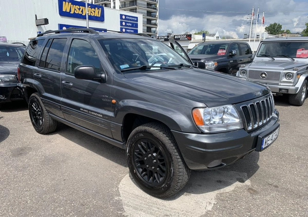 Jeep Grand Cherokee cena 28000 przebieg: 125413, rok produkcji 2002 z Warszawa małe 37